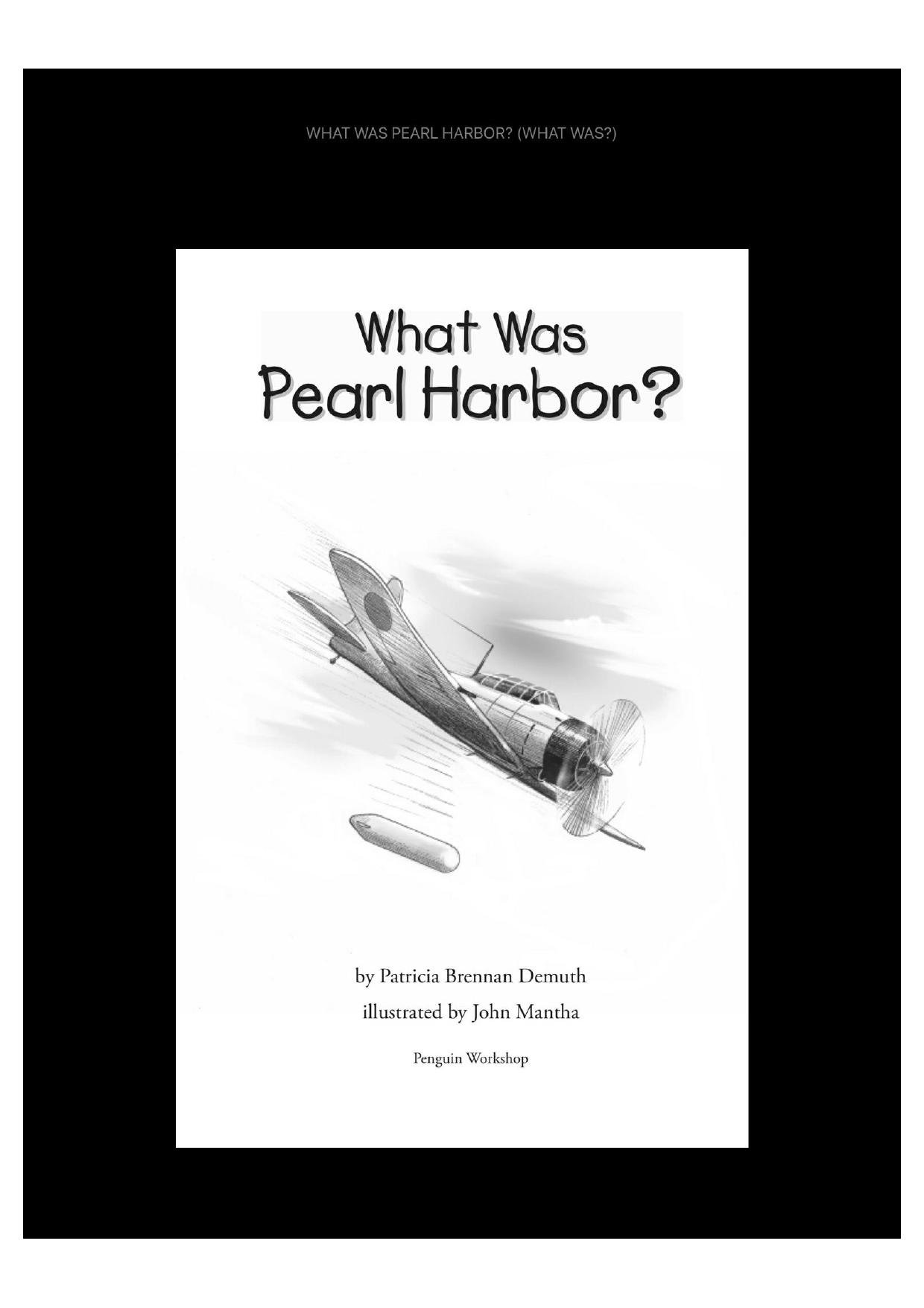 What Was Pearl Harbor