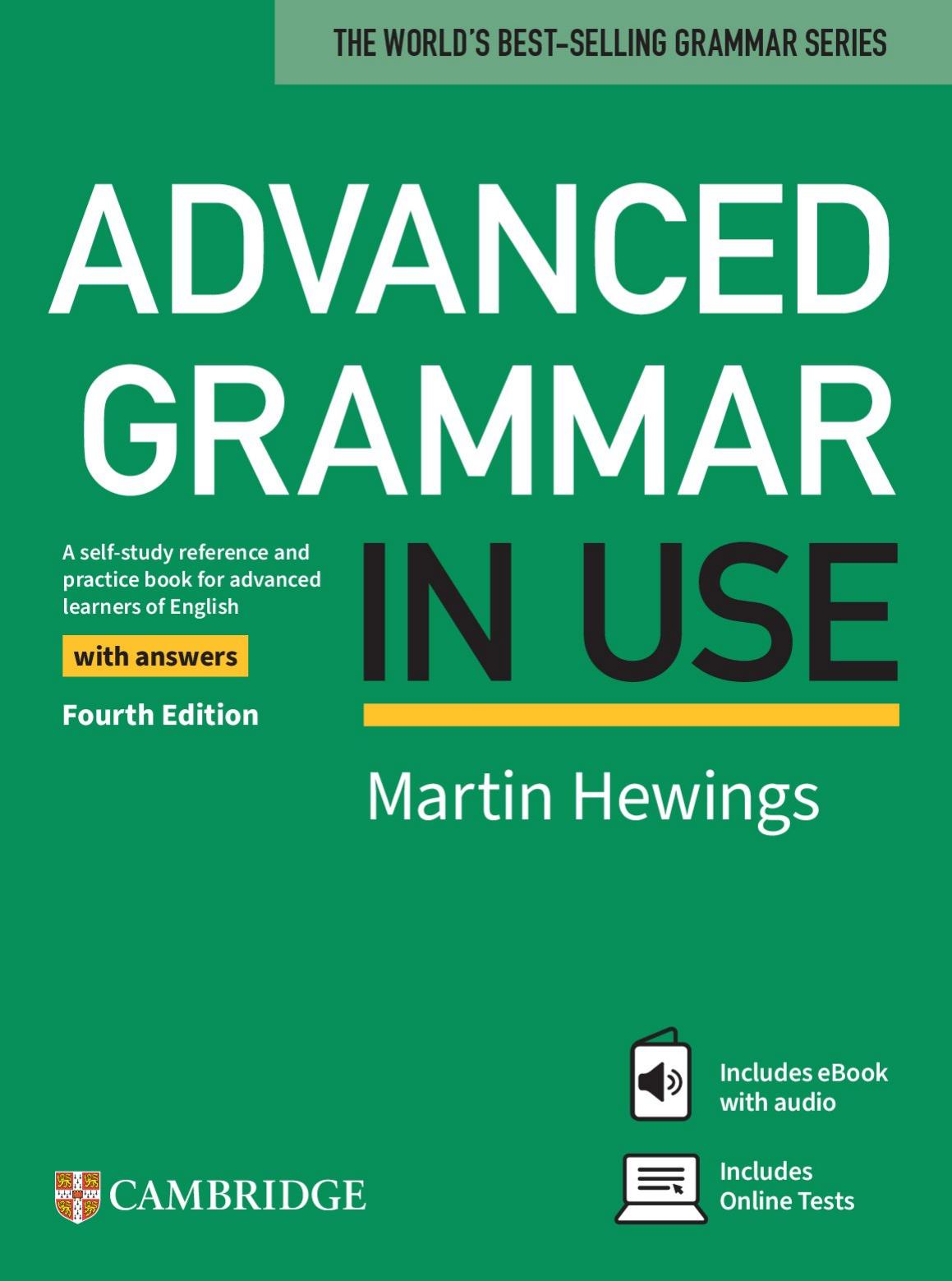 Advanced Grammar in Use Book with Answers
