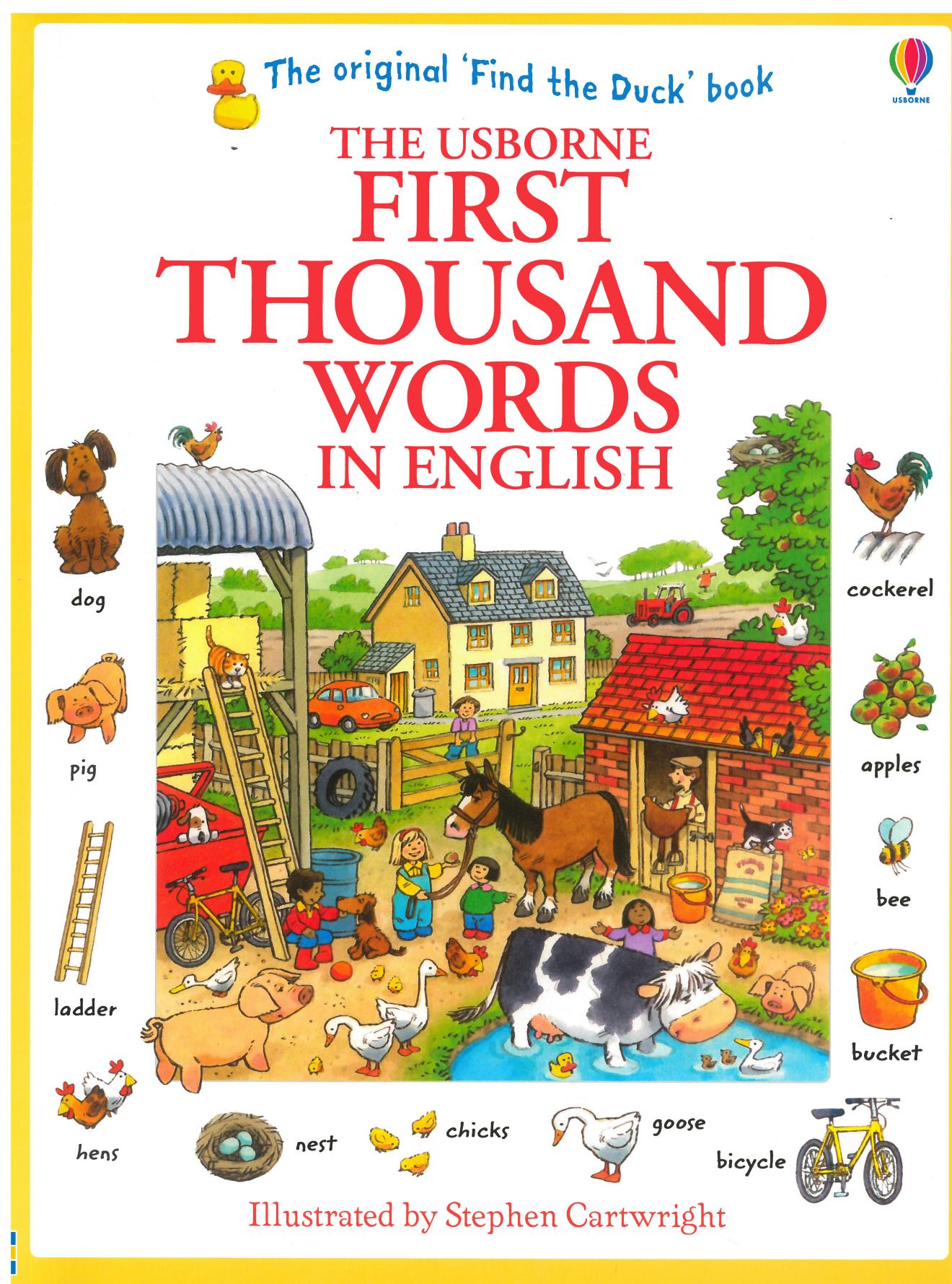 The Usborne First Thousand Words in English