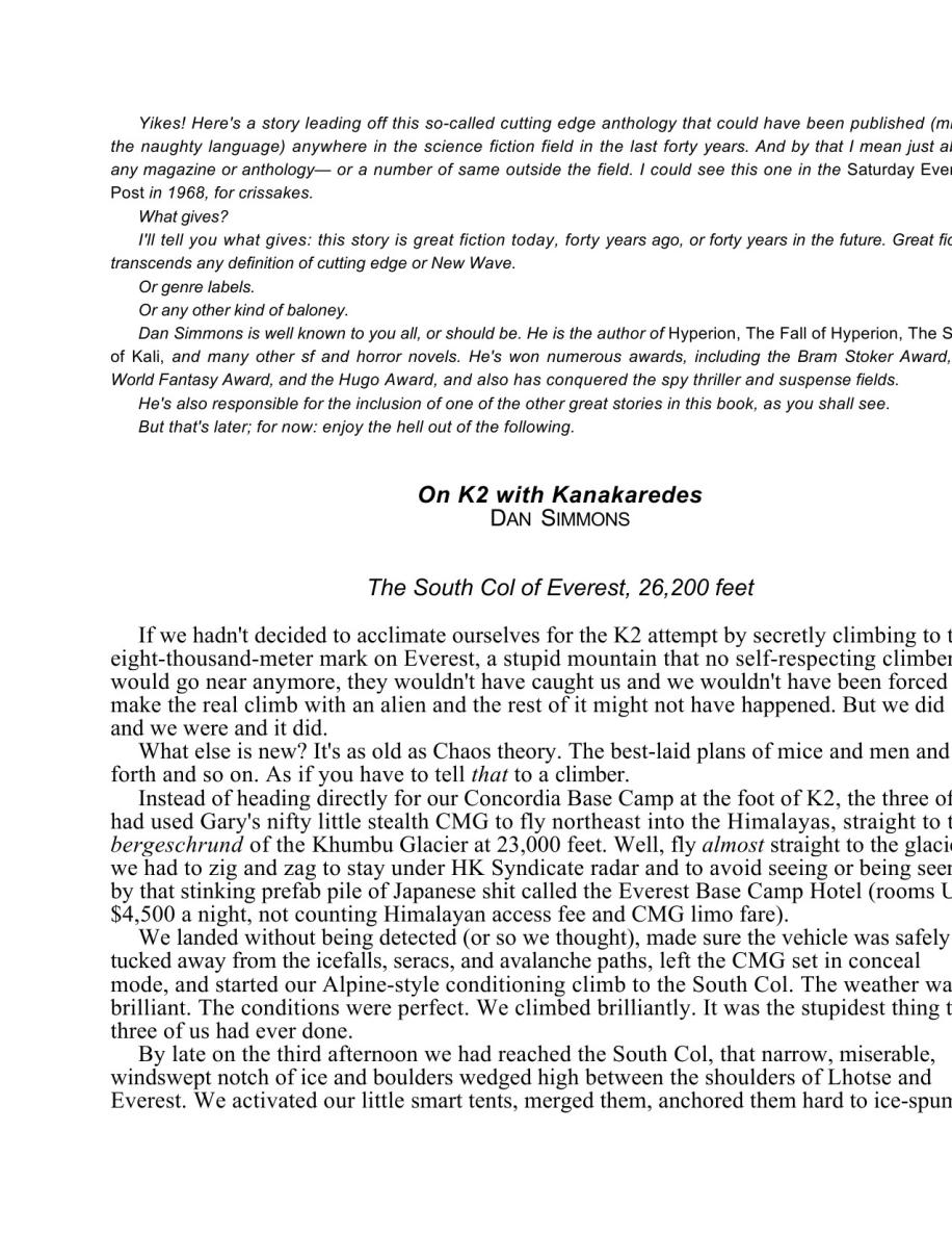 On K2 with Kanakaredes