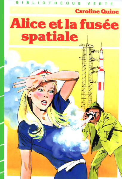 Alice et la fusée spatiale