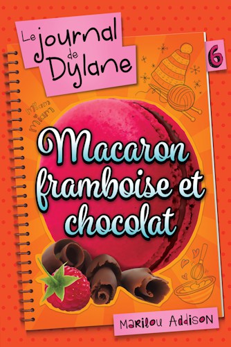 Macaron framboise et chocolat