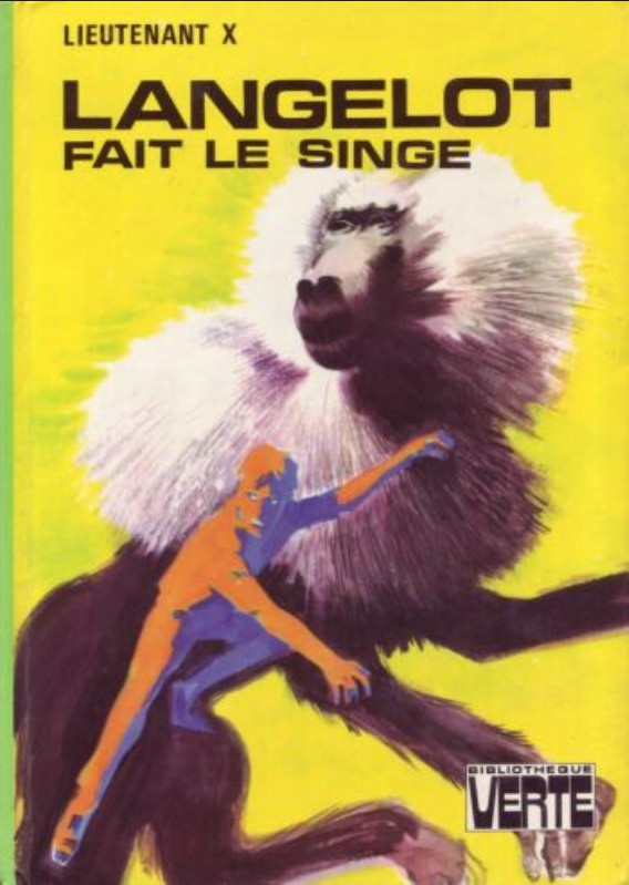 Langelot fait le singe