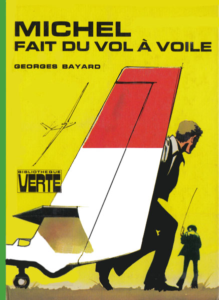 Michel fait du vol à voile