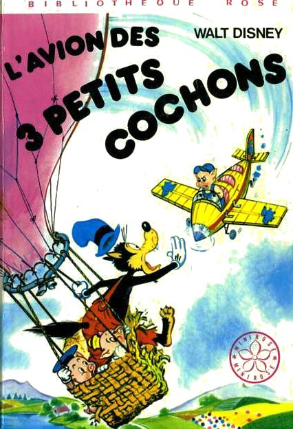 L'avion des 3 petits cochons