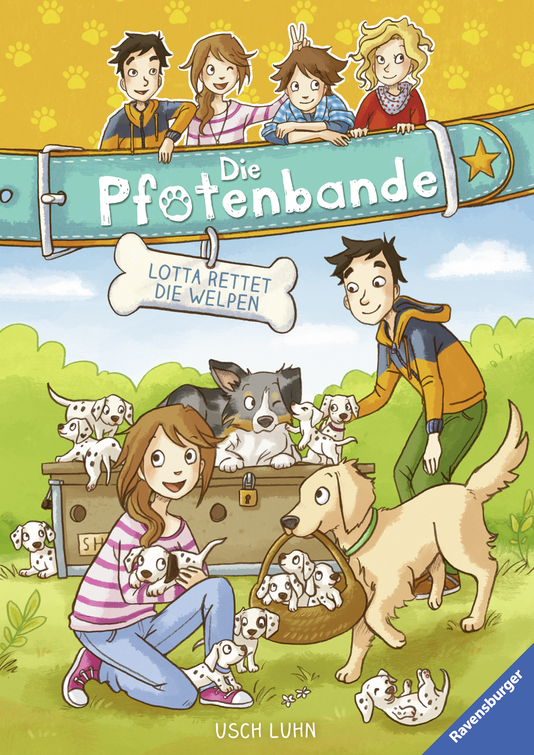 Lotta rettet die Welpen