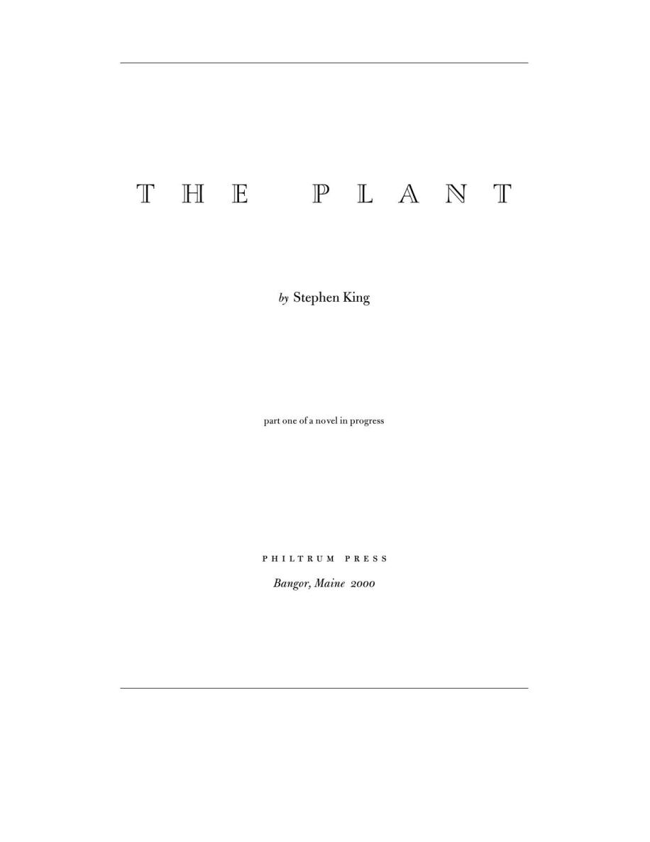 The Plant++++part two